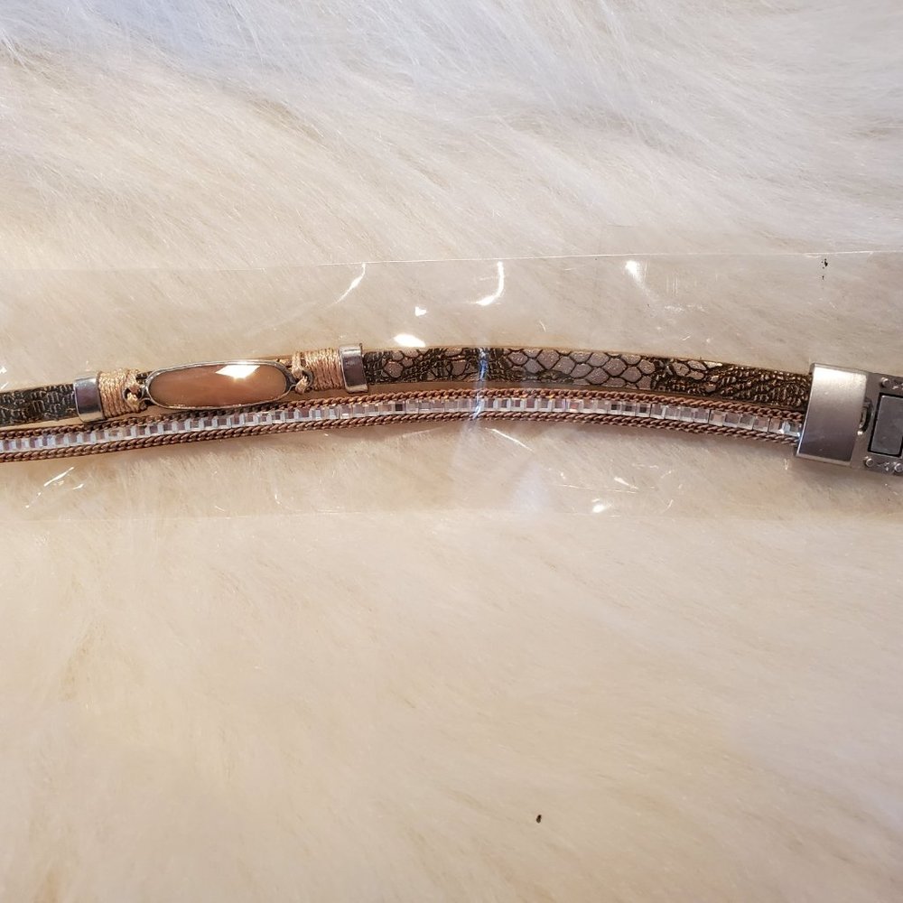 3 Double Wrap Bracelets- Collection - image 2